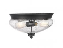  722F2-MB - 2 Light Flush Mount