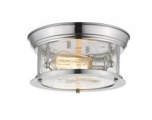  727F10-CH - 2 Light Flush Mount