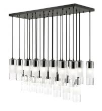  824P-23L-MB - 23 Light Linear Chandelier