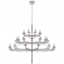  KW 5202PN - Liaison Triple Tier Chandelier