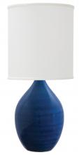  GS401-BG - Scatchard Stoneware Table Lamp