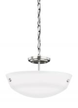  7715202-962 - Two Light Semi-Flush Convertible Pendant