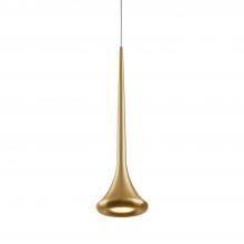  402601BG-LED - Bach 5-in Brushed Gold LED Pendant