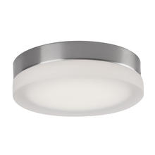  FM3511-BN - Bedford 11-in Brushed Nickel/Frosted LED Flush Mount