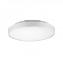  FM43518-WH-5CCT - Brunswick 18-in White LED Flush Mount