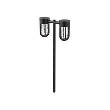  EG17622-BK - DAVY 24" DOUBLE EXTERIOR GARDEN BLACK, 9W, LV 12VAC, 3000K, 90CRI