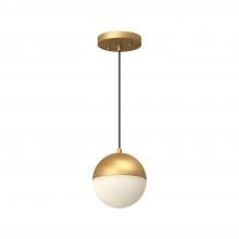  PD11706-BG - Monae 6-in Brushed Gold LED Pendant