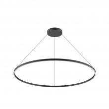  PD87160-BK-UNV-010 - Cerchio 60-in Black LED Pendant