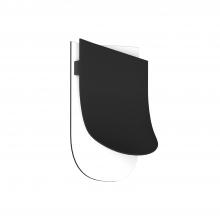  WS83706-BK/WH - Sonder 6-in Black/White LED Wall Sconce