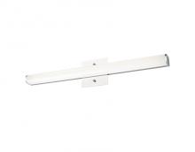  VL6120-CH - Simplistic Modern LED Vanity with Rectangular Shaped White Acrylic