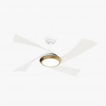  52847 - Casablanca 52 inch Vespucci ENERGY STAR® Fresh White Damp Rated Ceiling Fan with LED Light Kit