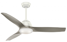  59151 - Casablanca 52 inch Wisp Fresh White Ceiling Fan with LED Light Kit and Handheld Remote