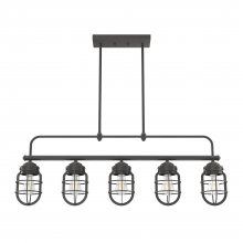  19042 - Starklake 5 Light Linear Chandelier