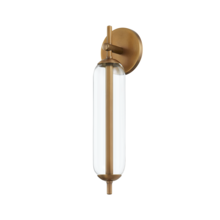  B1717-PBR - BLAZE EXTERIOR WALL SCONCE