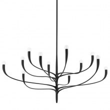  9612-AI - 12 LIGHT CHANDELIER