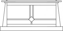  ABC-15CR-AB - 15" Aberdeen column mount