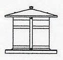  BC-11F-N - 11" berkeley column mount