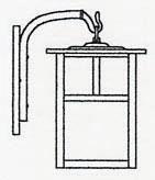  MB-10TRM-BK - 10" mission wall mount with T-bar overlay