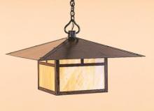 Arroyo Craftsman MH-24CLF-BK - 24" monterey pendant with cloud lift overlay