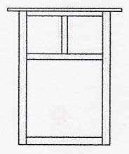  MW-15EGW-S - 15" mission flush wall mount without overlay (empty)