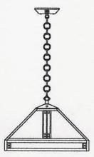 Arroyo Craftsman PH-18WO-MB - 18" prairie pendant