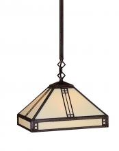  PSH-12TN-VP - 12" prairie stem hung pendant