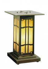 Arroyo Craftsman PTL-9LF-BZ - 9" pasadena long body table lamp