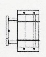 Arroyo Craftsman VS-9NROF-BK - 9" valencia sconce - no roof