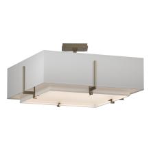  126510-SKT-84-SF1605-SJ2012 - Exos Square Double Shade Semi-Flush