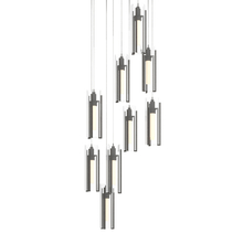  131104-SKT-LONG-20-ZM0065 - Exos Glass 9-Light Pendant