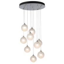  131133-SKT-STND-85-FD0750 - Fritz Globe 9-Light Pendant