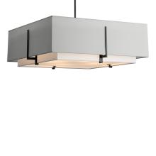  139635-SKT-MULT-10-SF2012-SJ2401 - Exos Square Large Double Shade Pendant