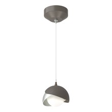  161183-SKT-STND-07-82-GG0711 - Brooklyn Double Shade Low Voltage Mini Pendant