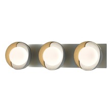  201378-SKT-82-86-GG0711 - Brooklyn 3-Light Straight Double Shade Bath Sconce