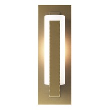 Hubbardton Forge 217185-SKT-86-GG0065 - Forged Vertical Bar Sconce - Steel Backplate