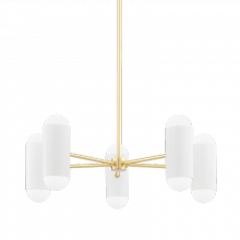  H484810-AGB/SWH - Kira Chandelier