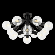  H680612-SBK - Drea Semi Flush