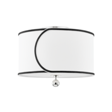  H381602-PN - Zara Semi Flush