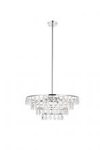  1101D24C - Ella 24 Inch Pendant in Chrome