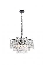  1102D20BK - Mila 20 Inch Pendant in Black