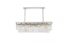  1232D50PN/RC - Sydney 12 Light Polished Nickel Chandelier Clear Royal Cut Crystal