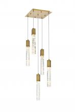  2088D16SG - Aurora 16 inch Pendant in Satin Gold