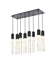  2088D36BK - Aurora 36 inch Pendant in Black