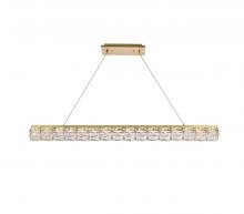  3501D48G - Valetta 48 Inch LED Linear Pendant in Gold