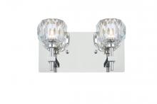  3509W11C - Graham 2 Light Wall Sconce in Chrome