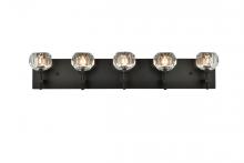  3509W32BK - Graham 5 Light Wall Sconce in Black