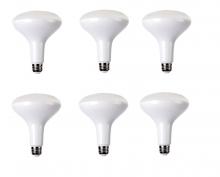 Elegant BR40LED201-6PK - LED Br40, 2700k, 120 Degree, Cri80, Ul, 15w, 75w Equivalent, 25000hrs, Lm1100, Dimmable