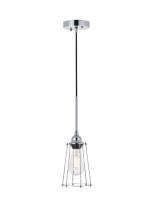  LD4047D5C - Auspice 1 Light Chrome Pendant