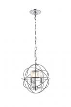  LD5055D12C - Wallace 3 Light Chrome Pendant