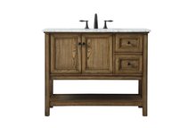  VF27042DW - 42 Inch Single Bathroom Vanity in Driftwood